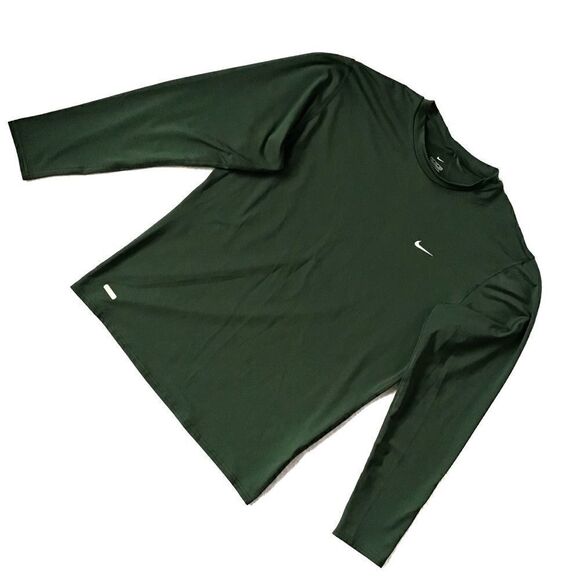 Nike Dri Fit Thick Long Sleeve Top - Picture 1 of 5